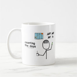 Zähltage Kaffeetasse