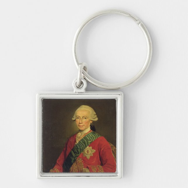 Zählung Claude-Louis-Robert de Heilig-Germain 1777 Schlüsselanhänger (Vorne)