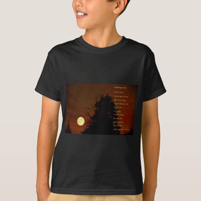 Zählung der Krähen T-Shirt (Vorderseite)