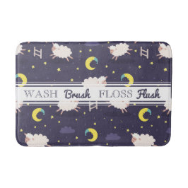 Zählung der Schaf-Bad-Matte Badematte