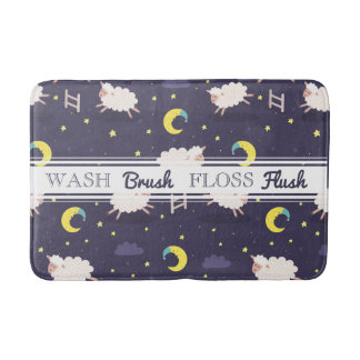 Zählung der Schaf-Bad-Matte Badematte