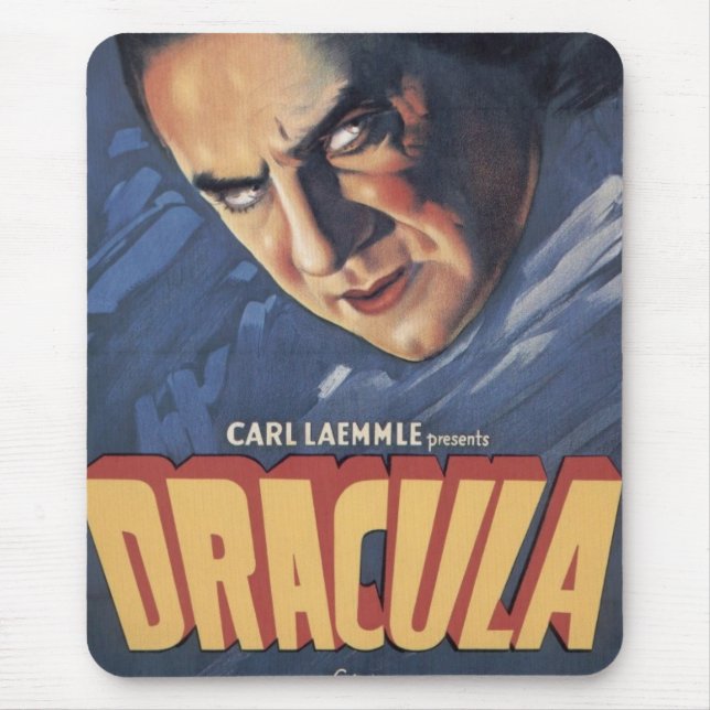 Zählung Dracula 1931 Mousepad (Vorne)