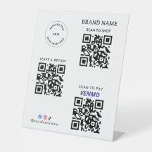 Zahlung | Firmenlogo, Website Alles in Einem Qr-Co