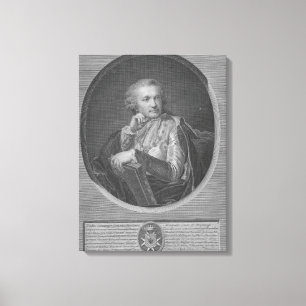 Zählung Stroganov Leinwanddruck