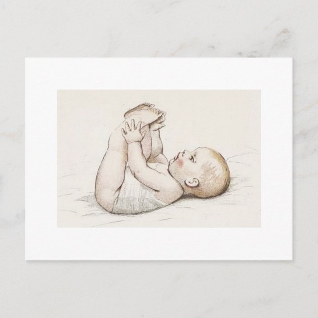 Zählzehen Postkarte (Vorderseite)