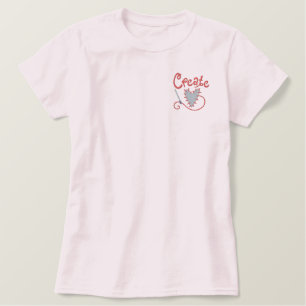 Zähmung Besticktes T-Shirt