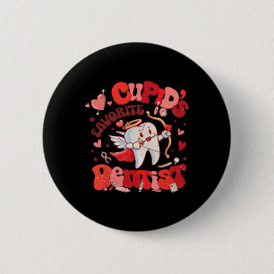 Zahn-Cupids Lieblings-Zahnarzt Dental-Team Hygieni Button