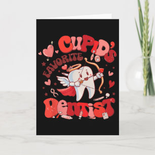 Zahn-Cupids Lieblings-Zahnarzt Dental-Team Hygieni Karte