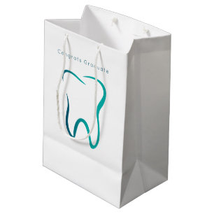 Zahn Dentistik Medizin Bild Abschluss Mittlere Geschenktüte