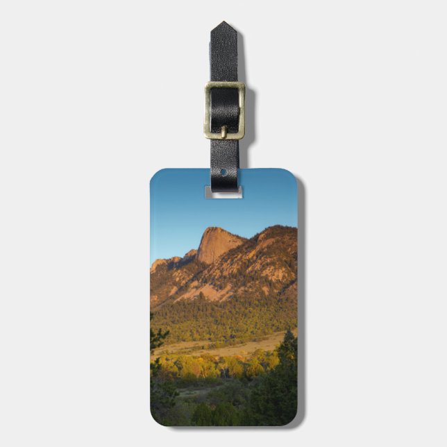 Zahn der Zeit, Philmont Pfadfinder-Ranch, Cimarron Gepäckanhänger (Vorderseite vertikal)