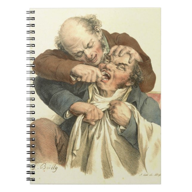 Zahn-Extraktion 1790 Notizblock (Vorderseite)