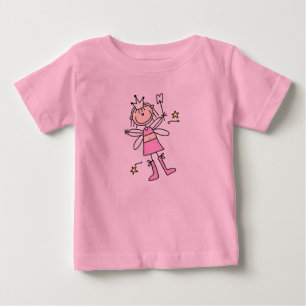 Zahn-Fee-Strichmännchen-Shirt Baby T-shirt