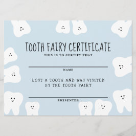 Zahn-Fee-Zertifikat Einladung