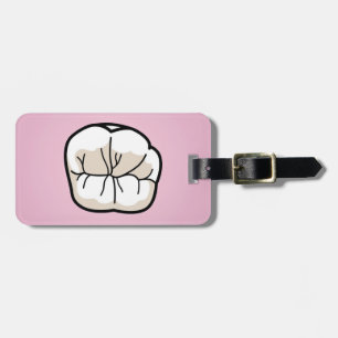 Zahn-[ROSA] Gepäckanhänger