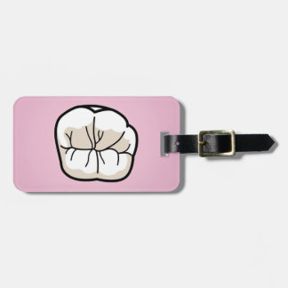 Zahn-[ROSA] Gepäckanhänger