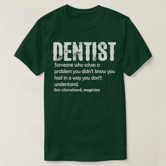 Zahnarzt 119 T-Shirt (Design vorne)