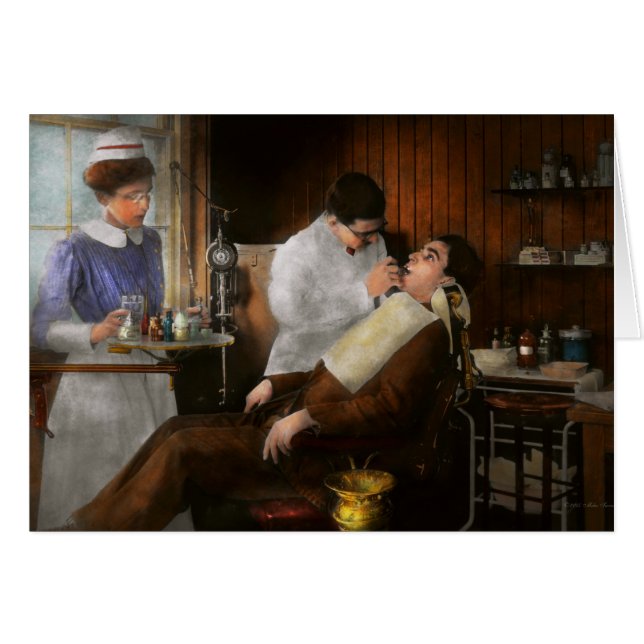 Zahnarzt - eine beißende Entscheidung - 1917 (Vorderseite (Horizontal))