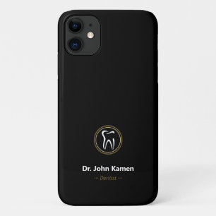 Zahnarzt  Gold Black Case-Mate iPhone Hülle