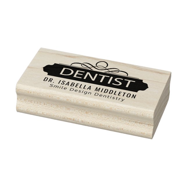 Zahnarzt Gummistempel (Stempel)