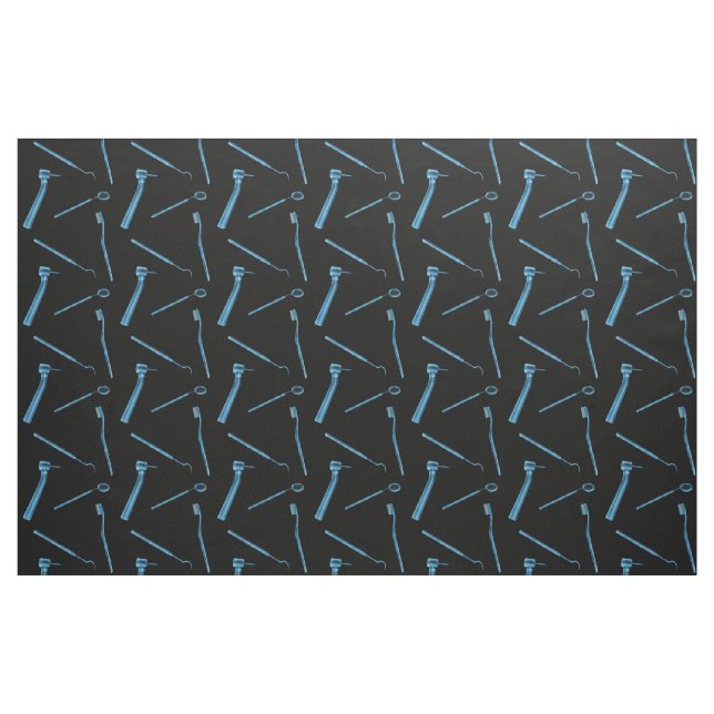 Zahnarzt-Hygienesysteme Xray Dental Instruments Bl Stoff (Fat Quarter (45,7 x 55,9 cm))
