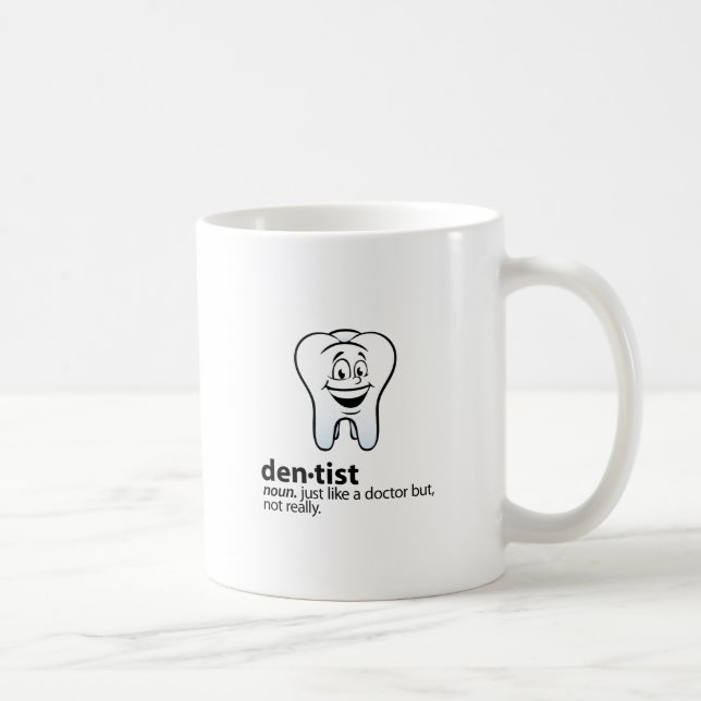 Zahnarzt Kaffeetasse (Rechts)