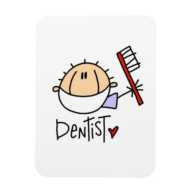 Zahnarzt Magnet (Vertikal)
