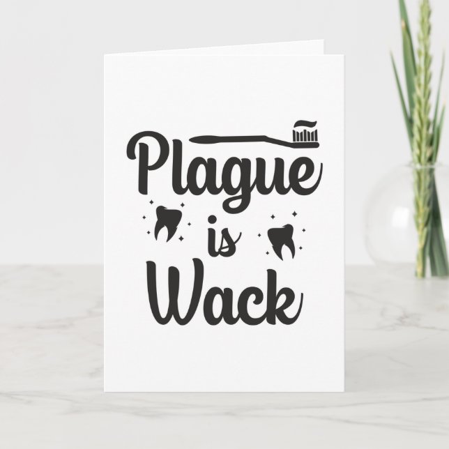 Zahnarzt Mouth Teeth Tooth Funny Gift Karte (Vorderseite)