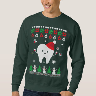 Zahnarzt ohne Schmerzen Weihnachts-Spaß! Sweatshirt