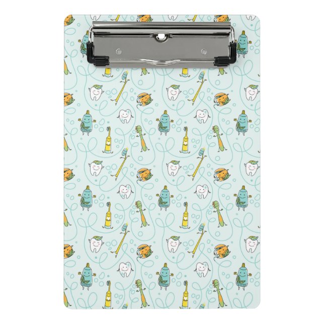 Zahnarzt Orthodontist Mini Clipboard Klemmbrett (Vorderseite)