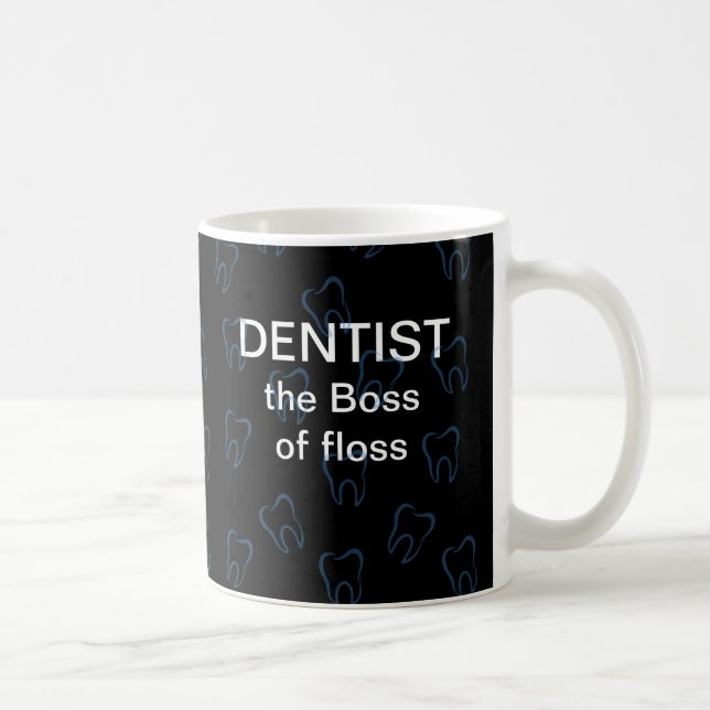 Zahnarzt-Thema-Kaffee-Tassen Kaffeetasse (Rechts)