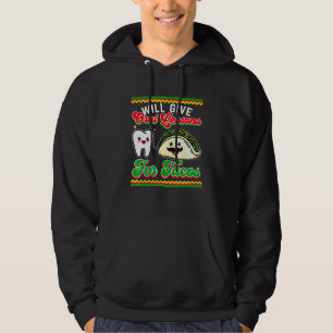 Zahnarzt und gibt mündliche Lektionen für die a Hoodie