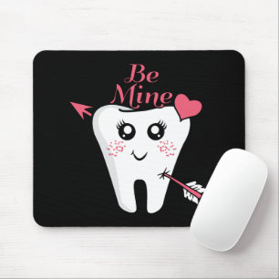 Zahnarzt Valentine - Zahnherz, Sei mein Mousepad