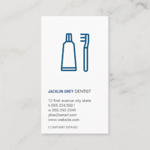 Zahnarzt Visitenkarte