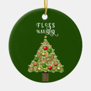 Zahnarzt Weihnachten Sammlerstück Keramik Ornament