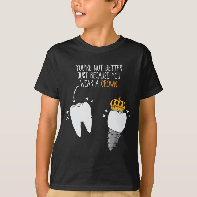 Zahnarzt Zahnarzt Zahnhygiene T-Shirt (Vorderseite)