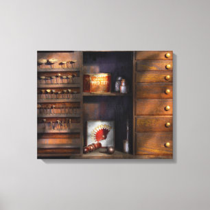 Zahnarzt - Zahnbürste Leinwanddruck