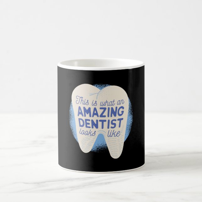 Zahnarzt Zähne Zahnarztzahngift Kaffeetasse (Mittel)