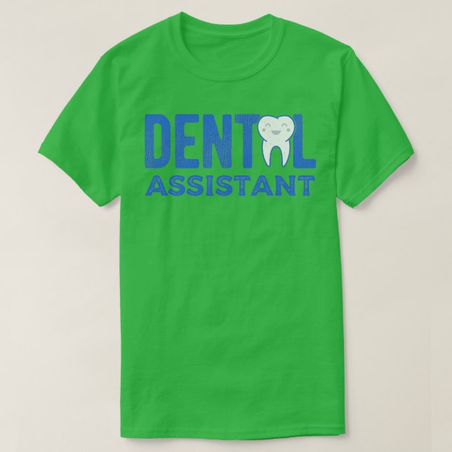 Zahnarztassistent 34 T-Shirt (Design vorne)
