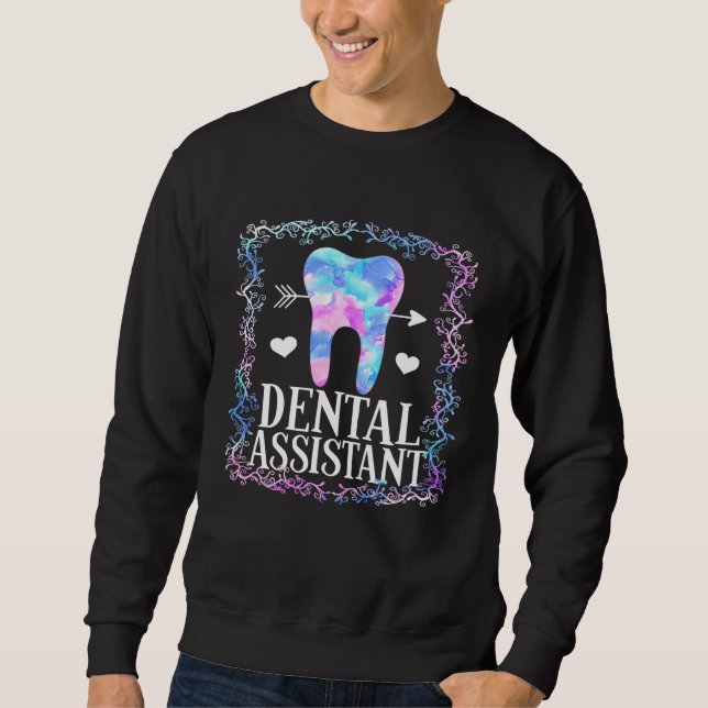 Zahnarztassistent Shirt Niedlich Zahnarzt (Vorderseite)