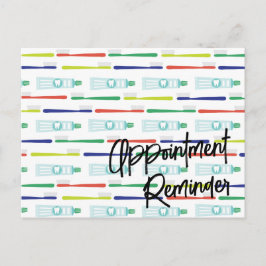 Zahnarztberuf Erinnerung Postkarte