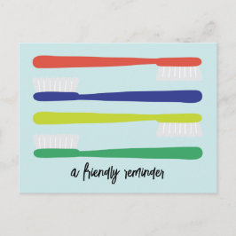 Zahnarztberuf Erinnerung Postkarte