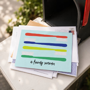 Zahnarztberuf Erinnerung Postkarte