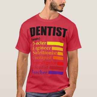 Zahnarztdefinition Geschenk 5 T-Shirt