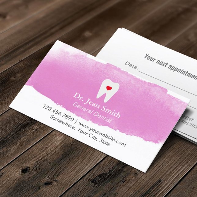 Zahnarzternennung - Zelt Terminkarte (Von Creator hochgeladen)