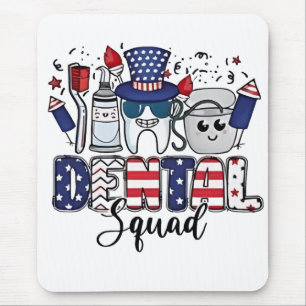 Zahnärzteteam Süßer Zahnarzt Zahnarzthelferin 4. J Mousepad