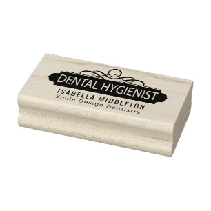 Zahnarzthelfer Gummistempel
