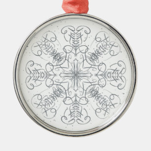 Zahnarzthelfer - ornament aus metall