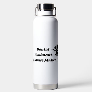 Zahnarzthelferin Lächeln-Macher-Feenzauber-Wasserf Trinkflasche
