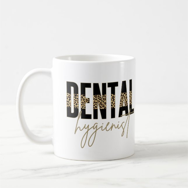 Zahnarzthygienist | RDH Registered Dental Hygienic Kaffeetasse (Links)