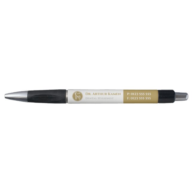 Zahnarzthygienist | Smile Tooth Pen Kugelschreiber (Vorderseite)